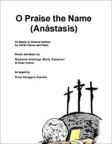 O Praise the Name (Anastasis) SATB choral sheet music cover